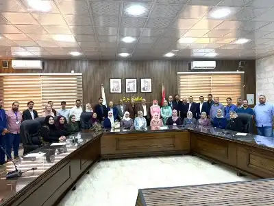 الدكتور مالك الخريسات العمل على تقديم
