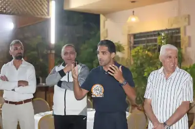 رجل الأعمال ماجد هارون وأبناؤه يولمون