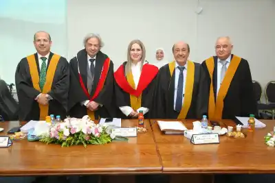 الدكتوراة في العلوم السياسية للينا العالول
