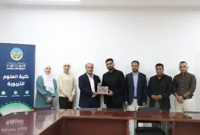 جامعة الزرقاء تستقبل وفدا من مجموعة