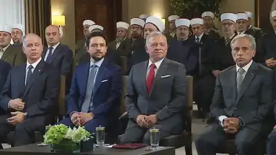 الملك وولي العهد يحضران الفعالية الدينية