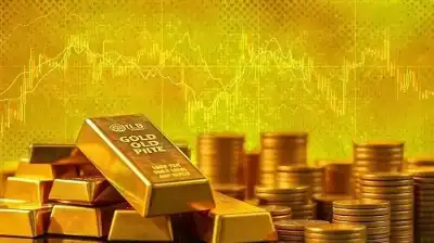 الذهب يتراجع من مستوى قياسي