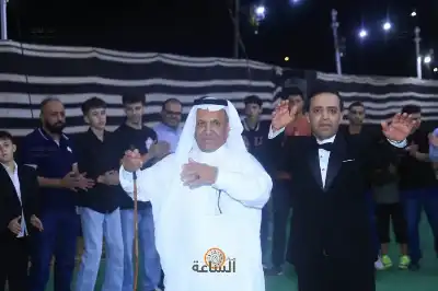 محمد الغصاب السكارنة يولم بزفاف نجله