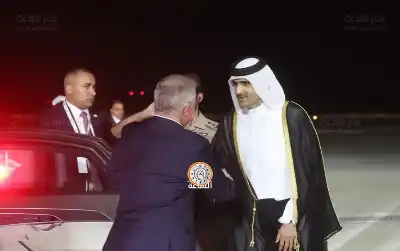 الملك يغادر قطر بعد خطابه الناري