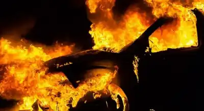 ضبط شبان أحرقوا مركبة في إربد..