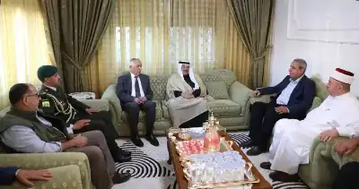 الديوان الملكي يعزي عشائر الحنيطي وأبو