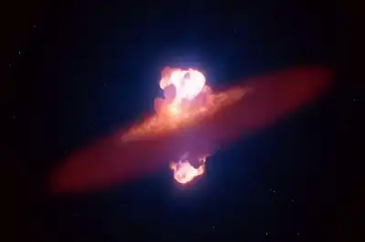 مشهد كوني نادر: اللحظات الأولى لـ