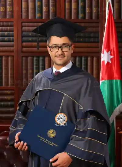خلدون الشقارين.. مبارك الدكتوراه والامتياز