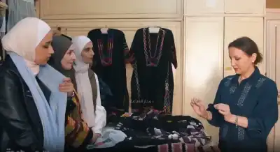 بأنامل شابة.. إحياء غرزة الرّقمة ضمن