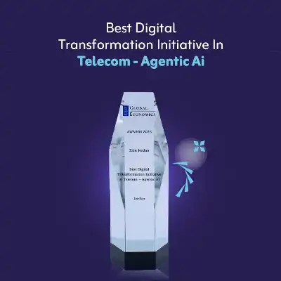 Zain Jordan Wins “Best Digital Transformation