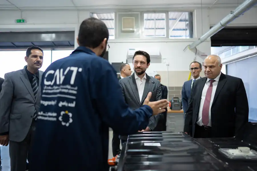 مدار الساعة,أخبار الأردن,اخبار الاردن,وزير العمل,ولي العهد,خالد البكار,وزارة العمل,مؤسسة التدريب المهني,التدريب المهني