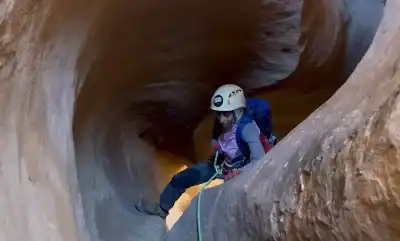 شاهد.. وادي أبو رشي.. تحفة حلزونية