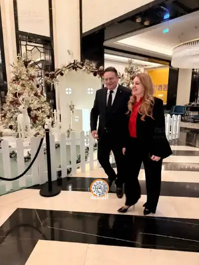 سفير رومانيا وعقيلته يحتفلان باليوم الوطني