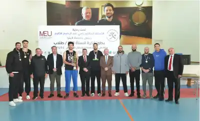 جامعة البترا تتوج بلقب بطولة الجامعات