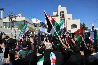 الجالية السورية في الأردن تحتفل بذكرى