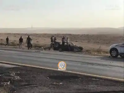 وفاتان و3 إصابات خطرة بتدهور مركبة