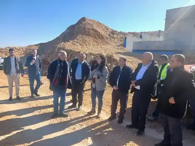 المحيسن والعمايرة يتفقدان الوضع المائي في