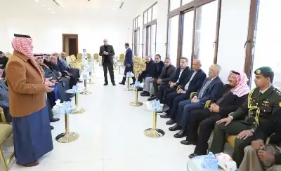 الديوان الملكي يعزي عشائر الخلايلة والشبول