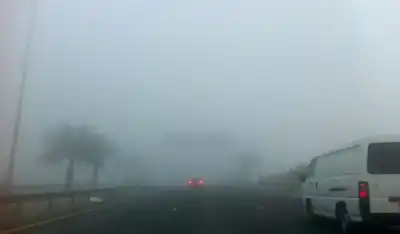 بسبب تشكل الضباب.. تدني مدى الرؤية