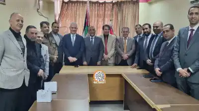 وفد نقابي مصري يزور الأردن (صور)