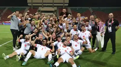 منتخب الأردن لكرة القدم يتقدم للمركز