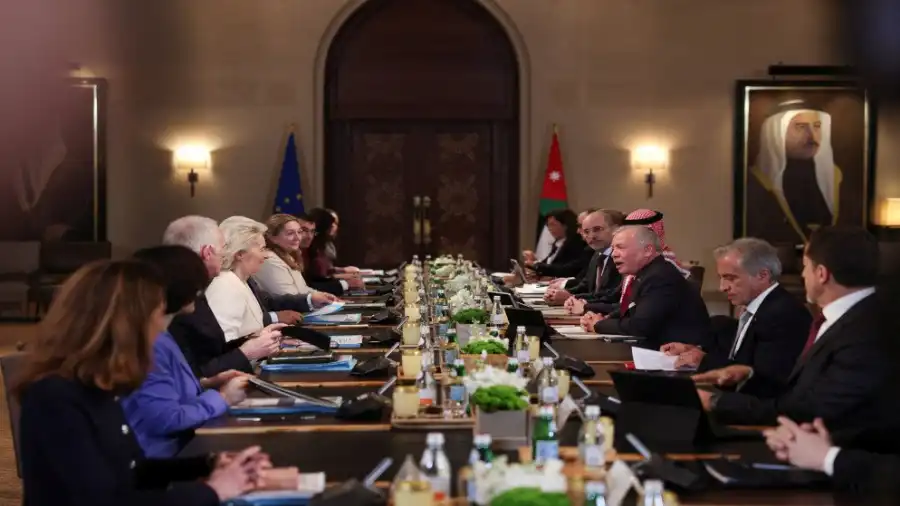 مدار الساعة,أخبار الأردن,اخبار الاردن,الدكتور جعفر حسان,نائب رئيس الوزراء,وزير الخارجية وشؤون المغتربين,وزيرة التخطيط والتعاون الدولي,زينة طوقان,الاتحاد الأوروبي,ولي العهد,رئيس الوزراء,أيمن الصفدي,قصر الحسينية