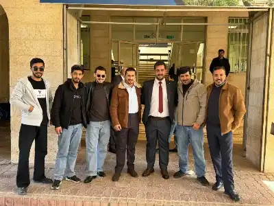 أحمد زيد يناقش مشروع تخرجه عن