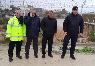 سلطة وادي الاردن: فيضان سدّ البويضة