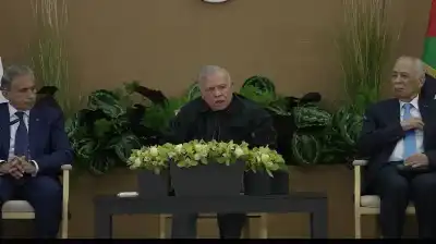 ماذا قال الملك لوجهاء وممثلين عن