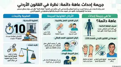 السلسلة القانونية (106): جريمة إحداث عاهة