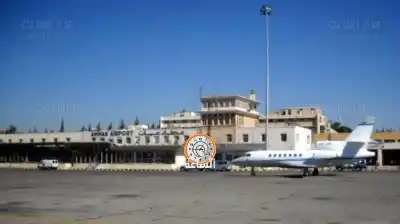 مطار مدينة عمّان يستقبل أول طائرة