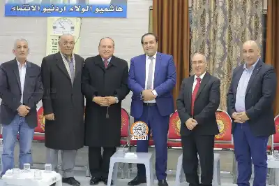 صادق الشديفات يستقبل المهنئين بتعيينه نائبا