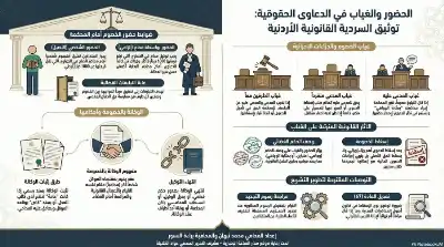 السلسلة القانونية (123): أحكام حضور وغياب