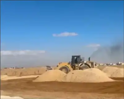 وبدأ العمل في الحديقة الأكبر بالمفرق