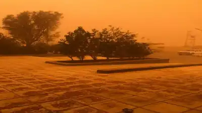 الأردن: عاصفة غبارية تتجه نحو الأردن