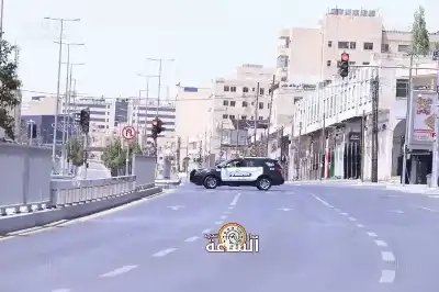 إصابة رجل أمن ووفاة مطلوب في