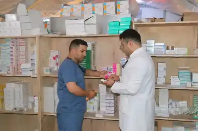 المستشفى الميداني الأردني جنوب غزة9 يباشر