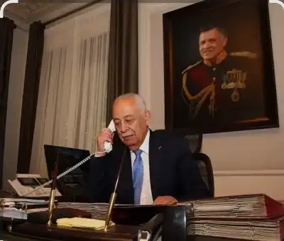 العيسوي ينقل تعازي الملك وولي العهد