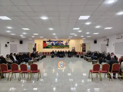 مأدبة إفطار في مخيم سوف.. حوار