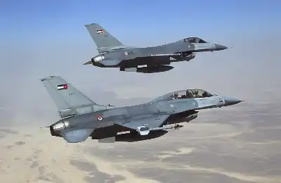 غارة جوية أردنية تستهدف هذه السيارة