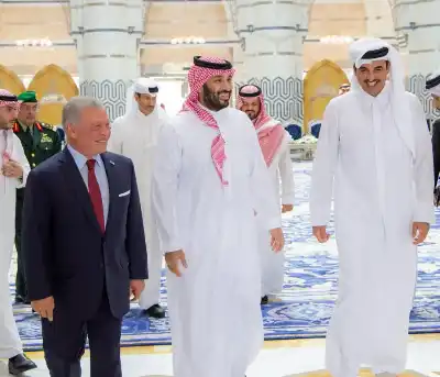 جدة تشهد قمة ثلاثية أردنية قطرية