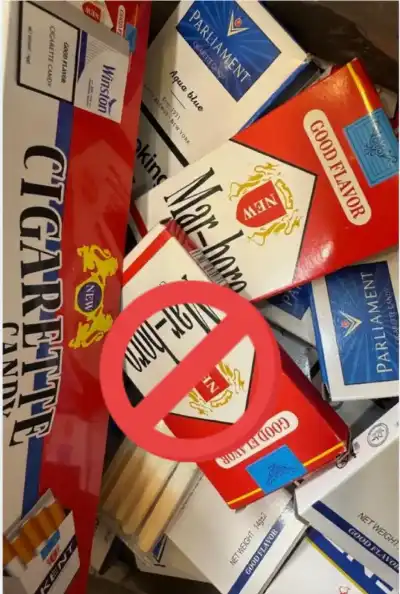 إغلاق سوبر ماركت لضبط منتج حلوى