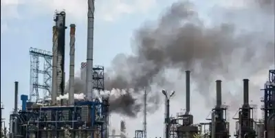 اندلاع حريق في مصفاة ميناء الأحمدي