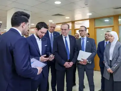ولي العهد يزور وزارة الاقتصاد الرقمي