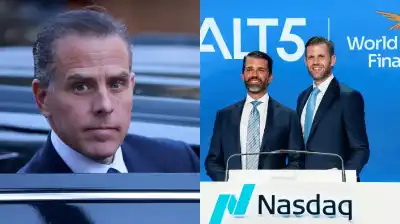 نجل بايدن يتحدى نجلي ترامب.. قتال