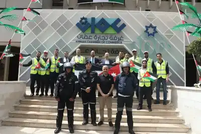 تجارة عمّان تحيي يوم العلم الأردني