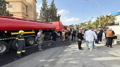 14 إصابة بحريق داخل أحد مصانع