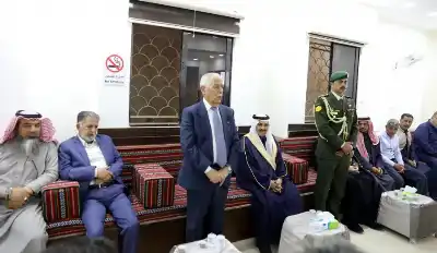 الديوان الملكي يعزي عشيرة القطارنة