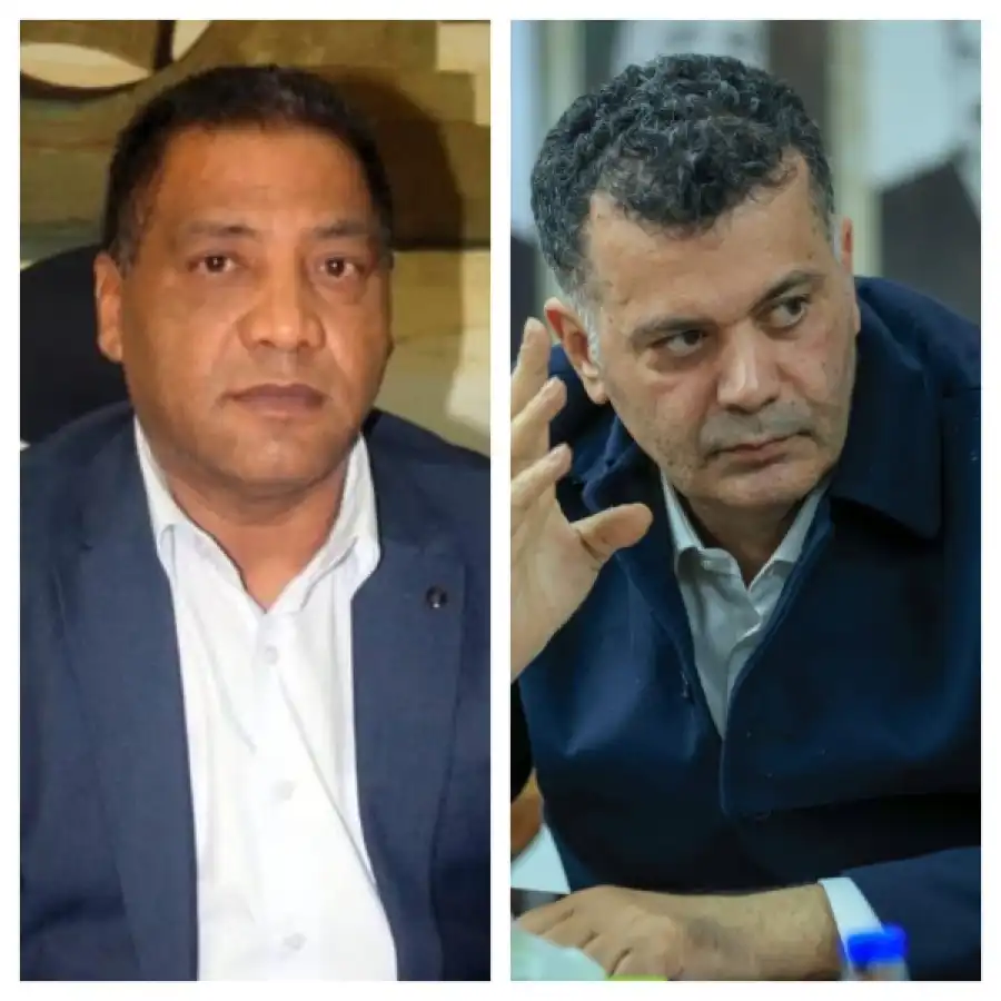 حامد عوض يهنئ اللواء سالم كهربه