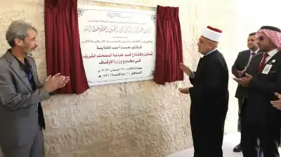وزير الأوقاف يفتتح قسما متخصصا لطباعة